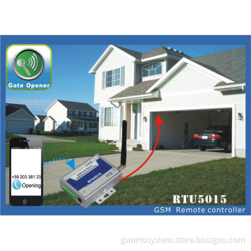 GSM SMS Wireless Remote Gate Garage Door opener and controller RTU5015